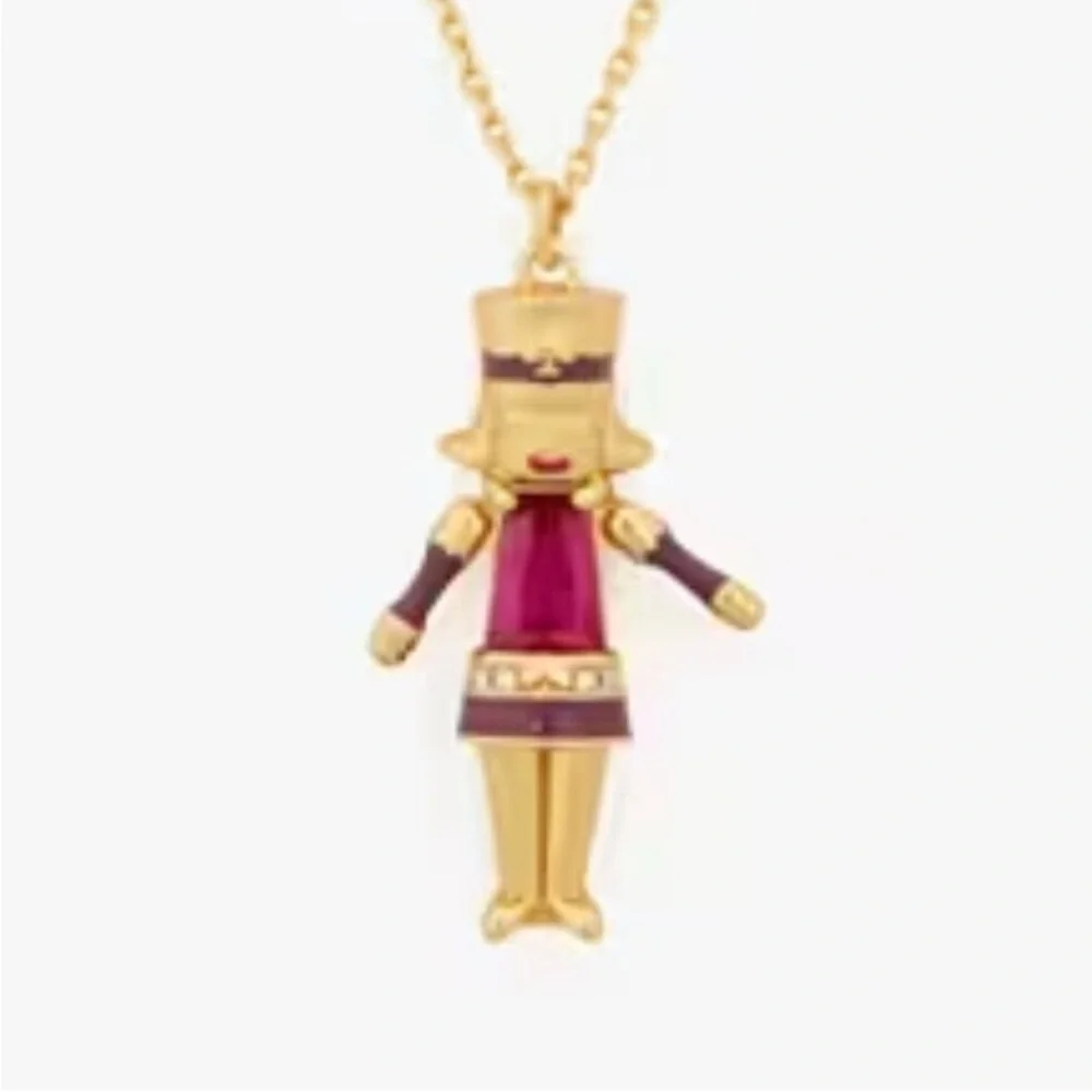 NWT Kate Spade Oh‎ What Fun Nutcracker Pendant Necklace